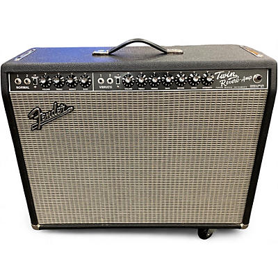 Used Fender 1965 Reissue Twin Reverb 85W 2x12 Tube Guitar Combo Amp