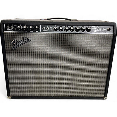 Used Fender 1965 Reissue Twin Reverb 85W 2x12 Tube Guitar Combo Amp