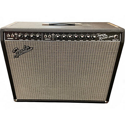 Used Fender 1965 Reissue Twin Reverb 85W 2x12 Tube Guitar Combo Amp