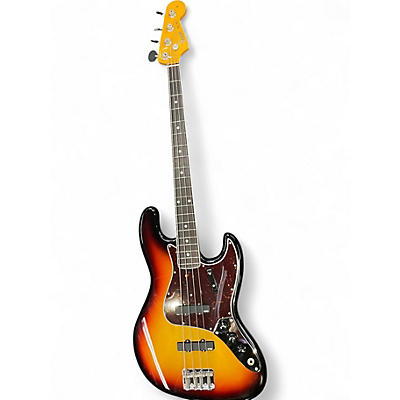 Used Fender 1966 AMERICAN VINTAGE II JAZZ BASS 3 Color Sunburst Electric Bass Guitar
