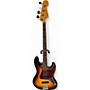 Used Fender 1966 American Vintage Jazz Bass 3 Color Sunburst Electric Bass Guitar 3 Color Sunburst