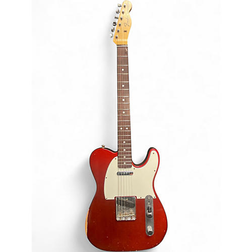 Used Fender 1967 Relic Telecaster Candy Apple Red Solid Body Electric Guitar Candy Apple Red