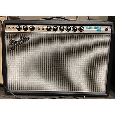 Used Fender 1968 Custom Deluxe Reverb 22W 1x12 Tube Guitar Combo Amp