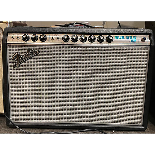 Fender Used Fender 1968 Custom Deluxe Reverb 22W 1x12 Tube Guitar Combo Amp