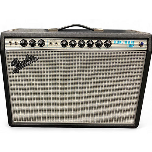 Fender Used Fender 1968 Custom Deluxe Reverb 22W 1x12 Tube Guitar Combo Amp