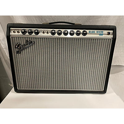 Used Fender 1968 Custom Deluxe Reverb 22W 1x12 Tube Guitar Combo Amp