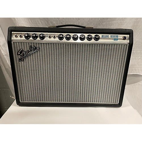 Used Fender 1968 Custom Deluxe Reverb 22W 1x12 Tube Guitar Combo Amp