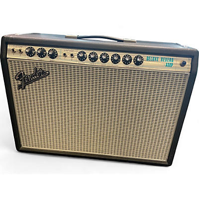 Fender Used Fender 1968 Custom Deluxe Reverb 22W 1x12 Tube Guitar Combo Amp