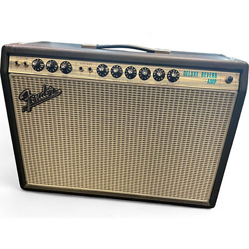 Fender Used Fender 1968 Custom Deluxe Reverb 22W 1x12 Tube Guitar Combo Amp