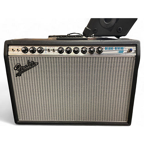 Fender Used Fender 1968 Custom Deluxe Reverb 22W 1x12 Tube Guitar Combo Amp