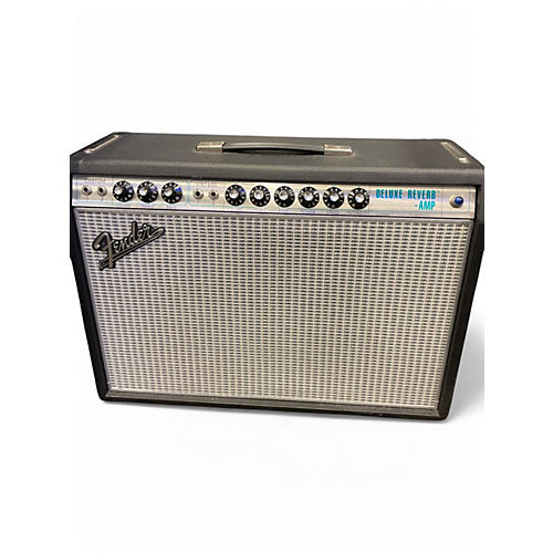 Used Fender 1968 Custom Deluxe Reverb 22W 1x12 Tube Guitar Combo Amp