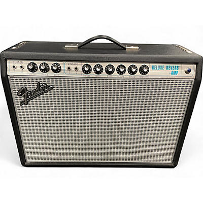 Used Fender 1968 Custom Deluxe Reverb 22W 1x12 Tube Guitar Combo Amp