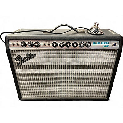 Used Fender 1968 Custom Deluxe Reverb 22W 1x12 Tube Guitar Combo Amp