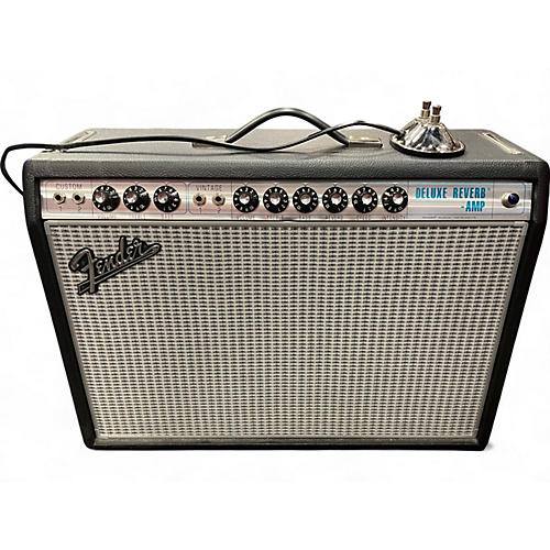 Used Fender 1968 Custom Deluxe Reverb 22W 1x12 Tube Guitar Combo Amp