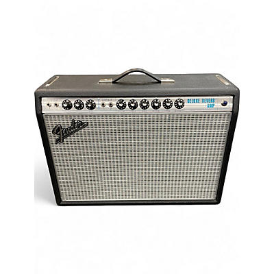 Used Fender 1968 Custom Deluxe Reverb 22W 1x12 Tube Guitar Combo Amp