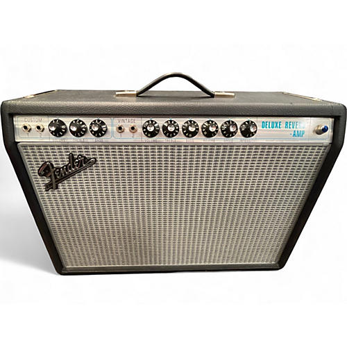 Used Fender 1968 Custom Deluxe Reverb 22W 1x12 Tube Guitar Combo Amp