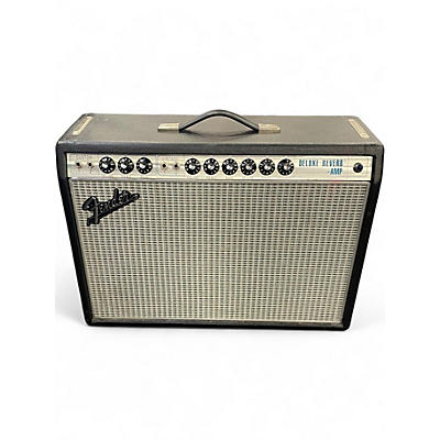 Used Fender 1968 Custom Deluxe Reverb 22W 1x12 Tube Guitar Combo Amp