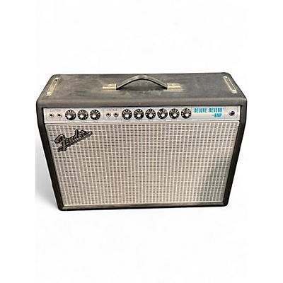 Used Fender 1968 Custom Deluxe Reverb 22W 1x12 Tube Guitar Combo Amp