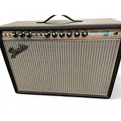 Used Fender 1968 Custom Deluxe Reverb 22W 1x12 Tube Guitar Combo Amp