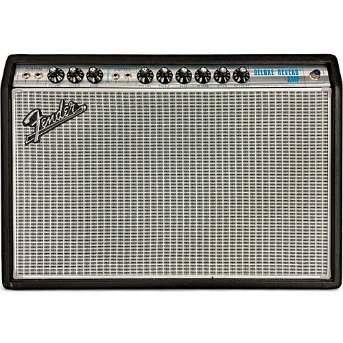 Used Fender 1968 Custom Deluxe Reverb 22W 1x12 Tube Guitar Combo Amp