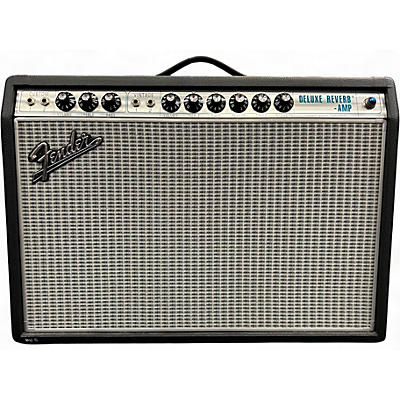 Used Fender 1968 Custom Deluxe Reverb 22W 1x12 Tube Guitar Combo Amp