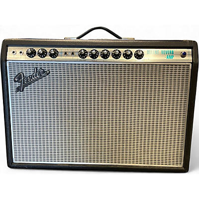 Used Fender 1968 Custom Deluxe Reverb 22W 1x12 Tube Guitar Combo Amp