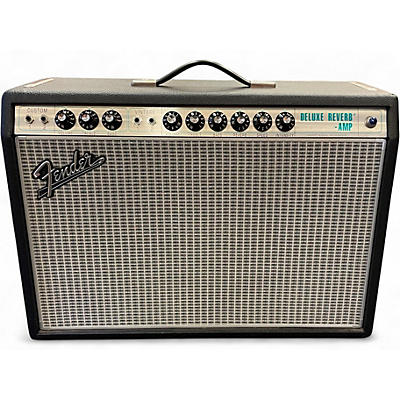 Used Fender 1968 Custom Deluxe Reverb 22W 1x12 Tube Guitar Combo Amp