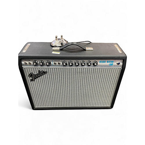 Used Fender 1968 Custom Deluxe Reverb 22W 1x12 Tube Guitar Combo Amp