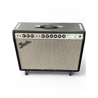 Used Fender 1968 Custom Deluxe Reverb 22W 1x12 Tube Guitar Combo Amp
