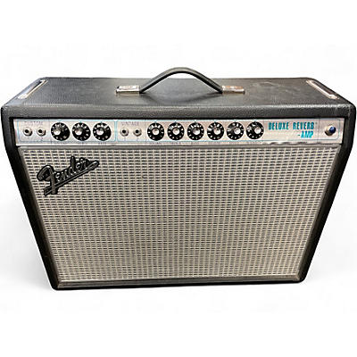 Used Fender 1968 Custom Deluxe Reverb 22W 1x12 Tube Guitar Combo Amp