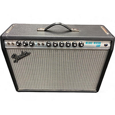 Used Fender 1968 Custom Deluxe Reverb 22W 1x12 Tube Guitar Combo Amp