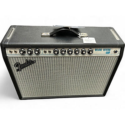 Used Fender 1968 Custom Deluxe Reverb 22W 1x12 Tube Guitar Combo Amp