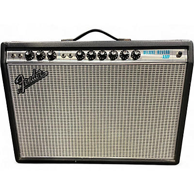 Used Fender 1968 Custom Deluxe Reverb 22W 1x12 Tube Guitar Combo Amp