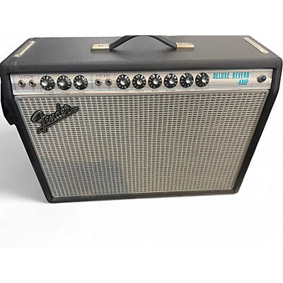 Used Fender 1968 Custom Deluxe Reverb 22W 1x12 Tube Guitar Combo Amp