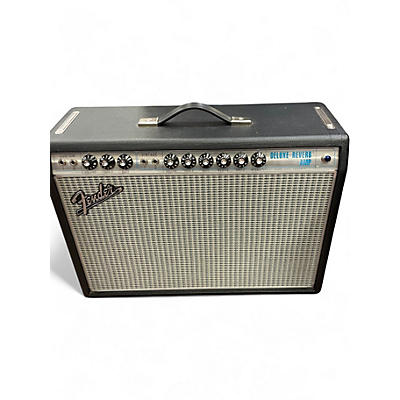 Used Fender 1968 Custom Deluxe Reverb 22W 1x12 Tube Guitar Combo Amp
