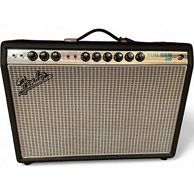 Used Fender 1968 Custom Deluxe Reverb 22W 1x12 Tube Guitar Combo Amp