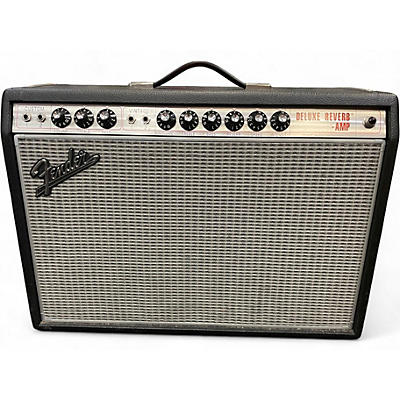 Used Fender 1968 Custom Deluxe Reverb 22W 1x12 Tube Guitar Combo Amp