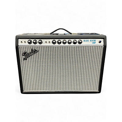 Used Fender 1968 Custom Deluxe Reverb 22W 1x12 Tube Guitar Combo Amp