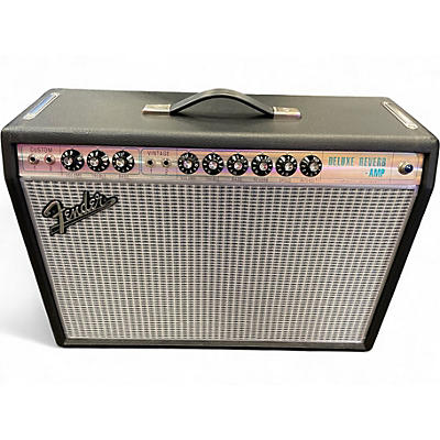 Used Fender 1968 Custom Deluxe Reverb 22W 1x12 Tube Guitar Combo Amp
