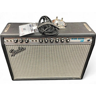 Used Fender 1968 Custom Deluxe Reverb 22W 1x12 Tube Guitar Combo Amp