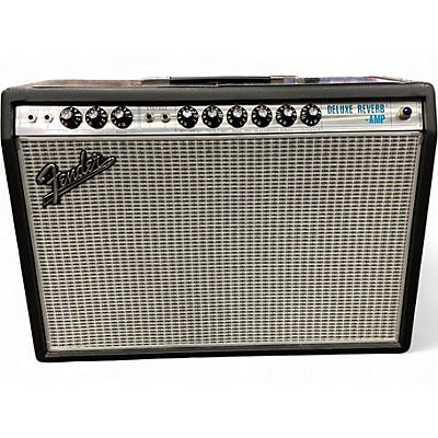 Used Fender 1968 Custom Deluxe Reverb 22W 1x12 Tube Guitar Combo Amp