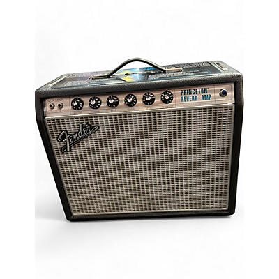 Used Fender 1968 Custom Princeton Reverb 12W 1x10 Tube Guitar Combo Amp