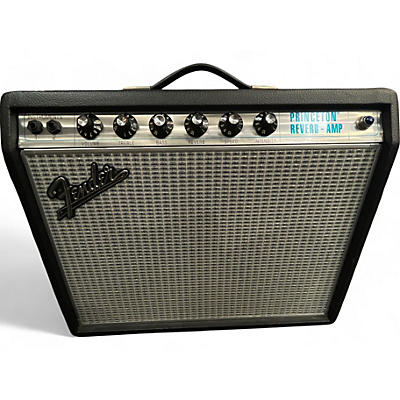 Used Fender 1968 Custom Princeton Reverb 12W 1x10 Tube Guitar Combo Amp