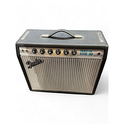 Used Fender 1968 Custom Princeton Reverb 12W 1x10 Tube Guitar Combo Amp