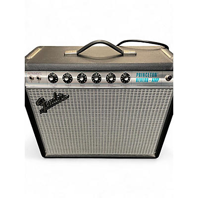 Used Fender 1968 Custom Princeton Reverb 12W 1x10 Tube Guitar Combo Amp
