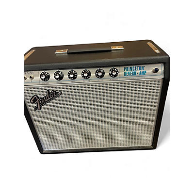 Used Fender 1968 Custom Princeton Reverb 12W 1x10 Tube Guitar Combo Amp