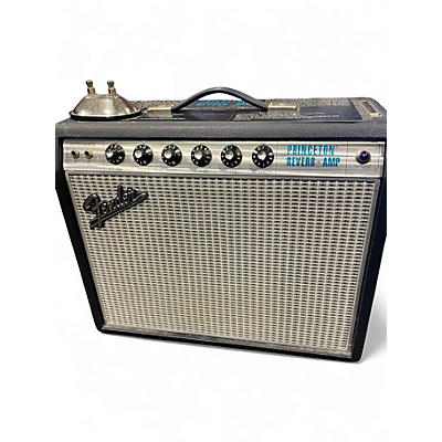 Used Fender 1968 Custom Princeton Reverb 12W 1x10 Tube Guitar Combo Amp