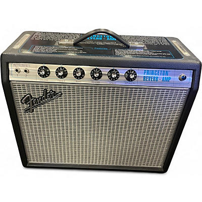 Used Fender 1968 Custom Princeton Reverb 12W 1x10 Tube Guitar Combo Amp