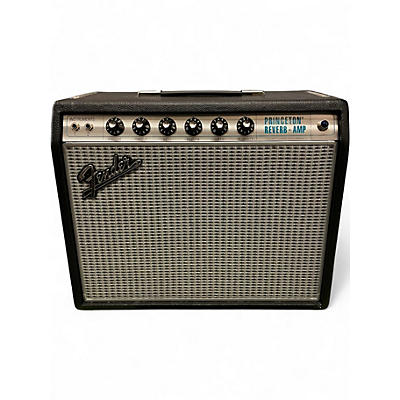 Used Fender 1968 Custom Princeton Reverb 12W 1x10 Tube Guitar Combo Amp