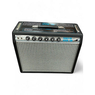 Used Fender 1968 Custom Princeton Reverb 12W 1x10 Tube Guitar Combo Amp